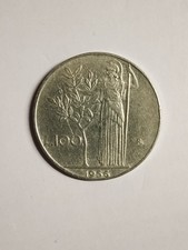 Moneta 100 lire Minerva