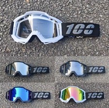 100 Occhiali da moto Occhiali