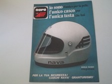 advertising Pubblicità 1975 CASCO HELMET NAVA GRANTURISMO
