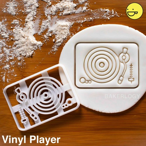 Lettore vinile tagliabiscotti