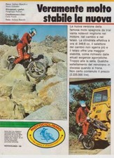 advertising Pubblicità brochure-MOTO MONTESA COTA 349 1980-TRIAL VINTAGE EPOCA