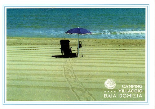 Cartolina epoca campeggio - -,