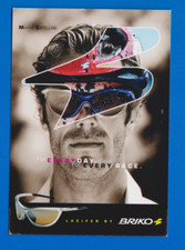 CYCLISME carte cycliste MARIO CIPOLLINI PUB pour lunettes lucifer by BRIKO