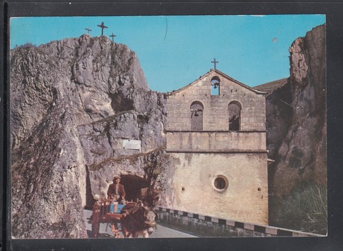 Cartolina paganica santuario - paganica,