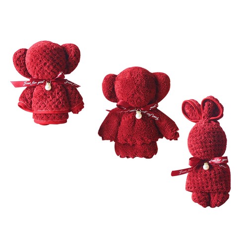 Pezzi asciugamani adorabile - pezzi,