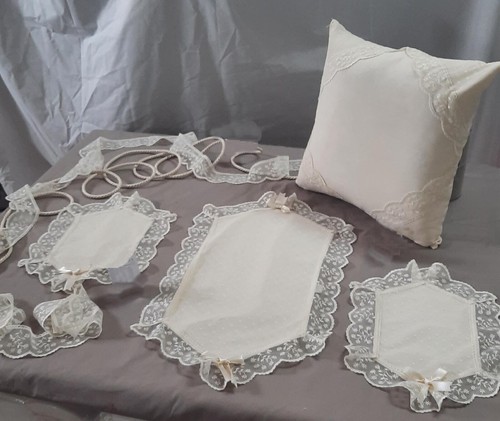 Tris centrini eleganti pezzi - eleganti, 3