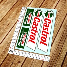 Castrol decalcomanie sponsor
