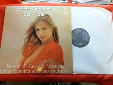 DISCO 33  giri -     Ettore Ballotta E La Sua Orchestra* ‎– Anni Verdi '30-50' -