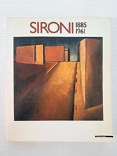 Libro Mario Sironi 1885 1961 + Invito 1985 Catalogo Mostra Pittore Arte Moderna