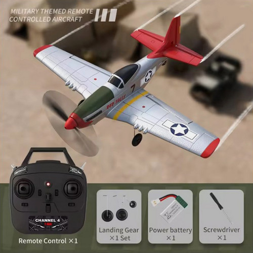 4ch wwii p51 mustang - 2.4g,