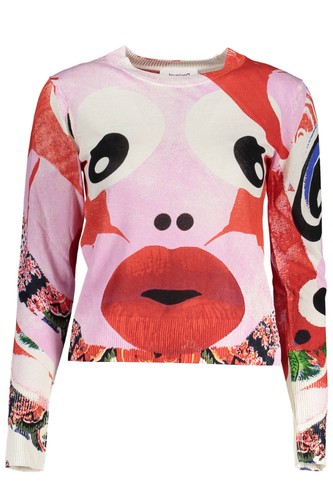 Desigual maglia donna rosa - desigual,