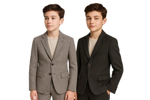 Blazer tweed spina - , pesce