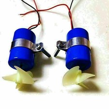 Motore Jet Boat Micro ROV Robot Spinta Subacquea CW CCW Set Elica 3 Pale