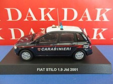 Die cast 1/43 Modellino Auto Carabinieri Fiat Stilo 1.9 Jtd 2001