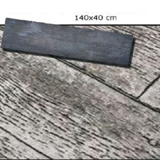 Stampo Pavimenti Stampato Cemento "STAMPO LEGNO RUSTICO II" 140X40CM