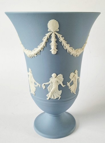 Vaso diaspro blu - , wedgwood