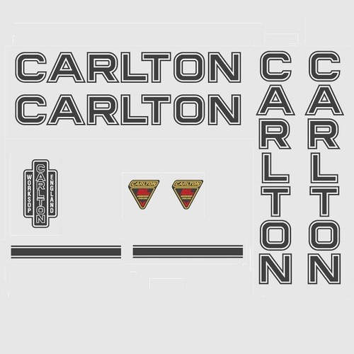 Carlton decalcomanie