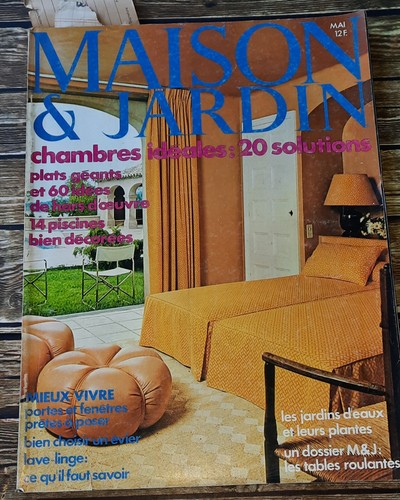 Maggio 1977 maison - maison, jardin
