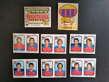 Lotto 8 figurine Calciatori