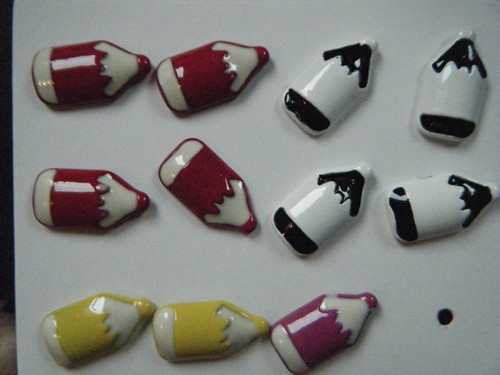 Matite colorate simpatiche - matite,
