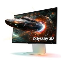 Samsung Monitor 27" ( IPS 3840x2160 UHD 4K 165Hz ) ODYSSEY 3D Pivot Silver