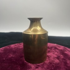 Vaso porta boccioli in ottone