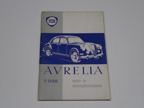 Lancia aurelia serie - lancia, 2°