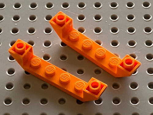 Lego orange slope inverted - lego,