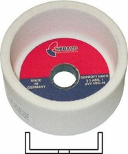 MOLA  A TAZZA CILINDRICA Ø 100 X50 FORO 20MM SPESSORE  8MM GRANA F 7044g 100f