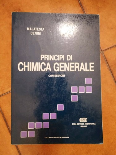 Principi chimica generale - principi, di