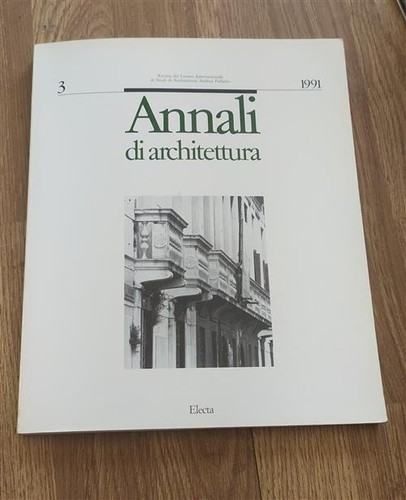 Annali architettura 1991 - di,