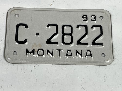 Targa moto montana - targa, 1993