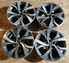 SET 4 CERCHI LEGA CITROEN C4 AIRCROSS DA 18" DAL 2012-2017 5X114,3 90 EURO CAD