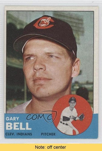 1963 topps gary - gary, bell