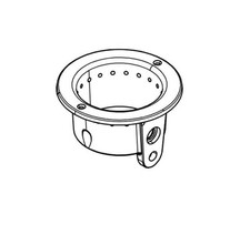 BRACIERE IN GHISA mod. DIVA air ORIGINALE Klover per Stufa Diva Slim Air- Astra