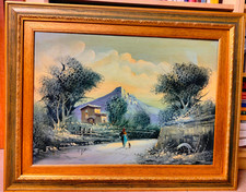 A. Gatti - Dipinto olio su