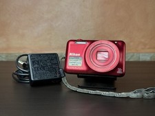Nikon Coolpix S6600 rossa - Fotocamera digitale compatta VLOG SELFIE WI-FI ❤️