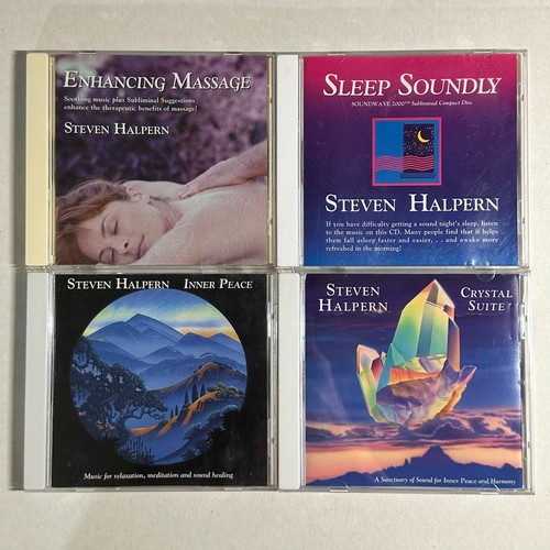 Steven halpern 4cd lot - halpern,