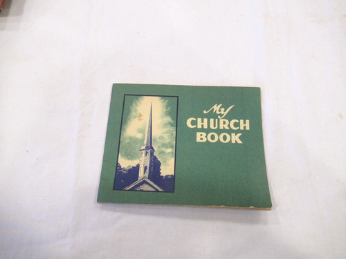 Church book 1943 - my, book,
