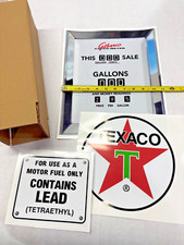 Texaco kit adesivi pompa gas - kit,
