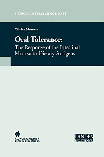 Oral tolerance cellular - tolerance, :