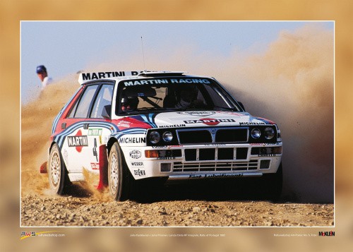 Poster lancia delta - poster, hf