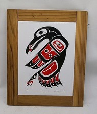 "Haida Raven" incorniciato a