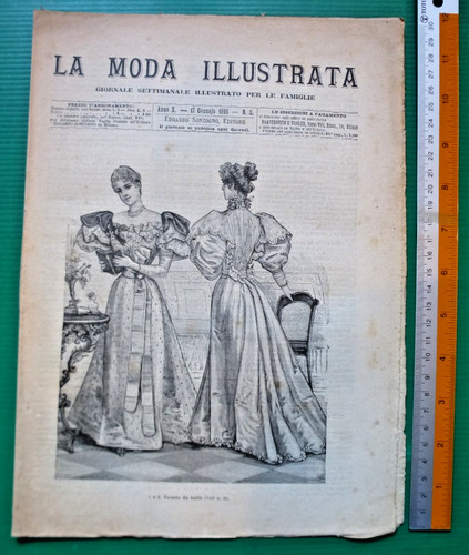 Moda illustrata giornale - illustrata,