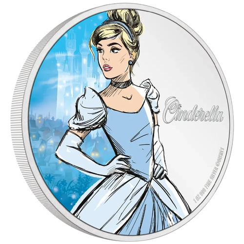 Moneta argento disney - moneta,