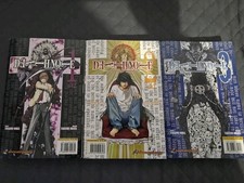 Manga Fumetto Death Note Vol. 1, 2 E 3