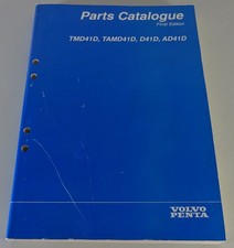 Catalogo ricambi/elenco ricambi Volvo Penta TMD41D / TAMD41D / D41D / AD41D 11/94