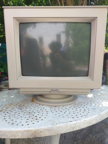 Monitor vintage olivetti - vintage,