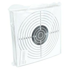 100 FOGLI BERSAGLIO CARTONCINO 14 X 14 BIANCO WO-TG01B SOFTAIR ARIA COMPRESSA