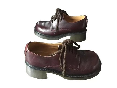 Scarpe martens 8461 rosso - dr,